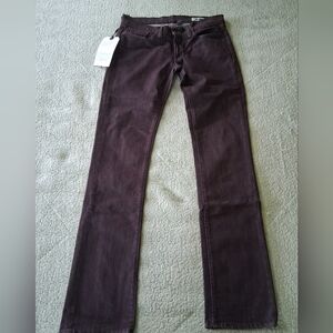 Rogan Elegant Purple Straight Leg Jeans New